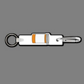 4mm Clip & Key Ring W/ Colorized Medicine Bottle Key Tag